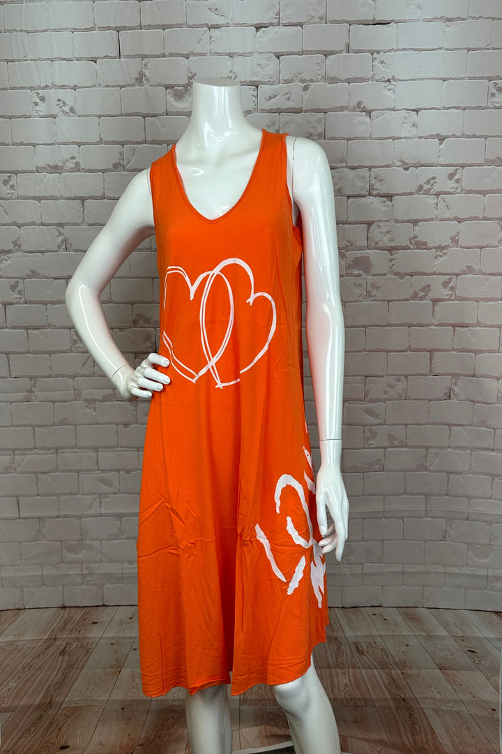 DRESS WITH HEARTS