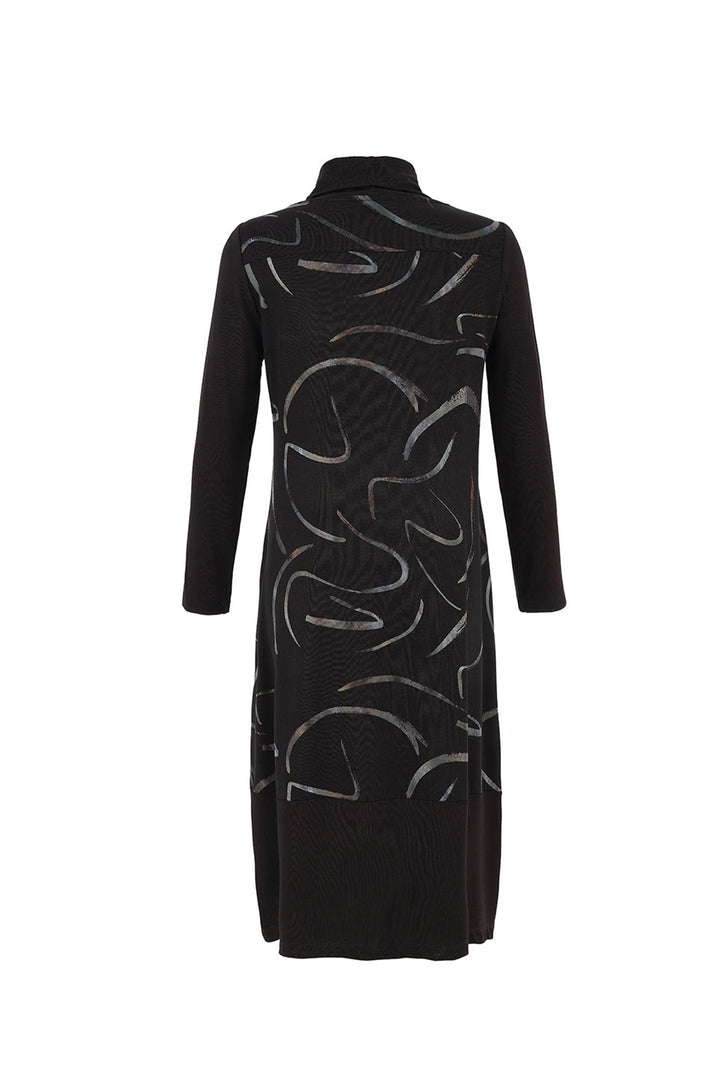 DANCING IN THE DARK KNIT COCOON DRESS WITH MEMORY POCKETS