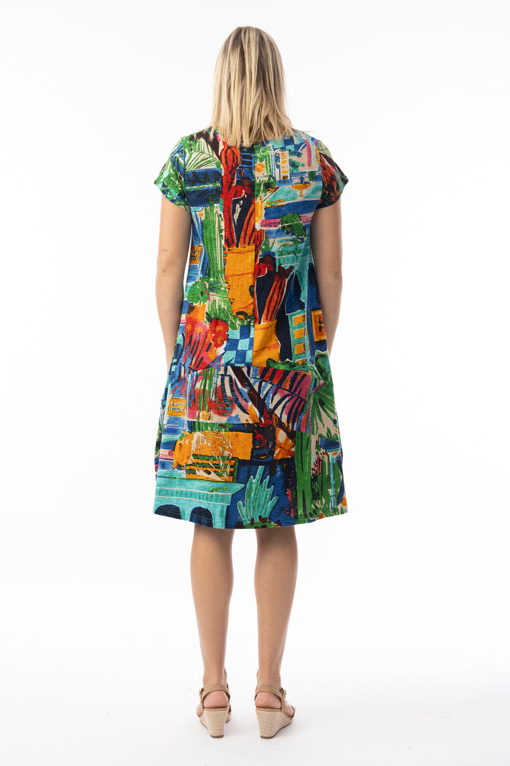 CREW FLAIR SHIFT DRESS