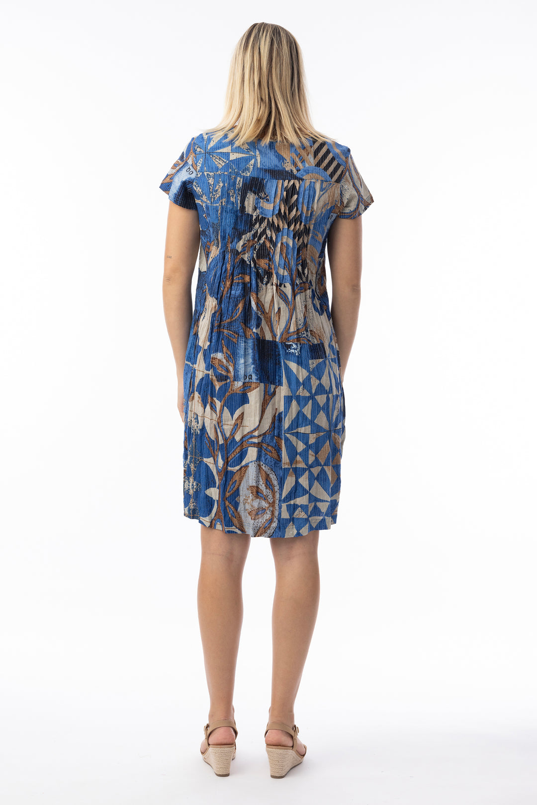 CRINKLE EASY FIT DRESS
