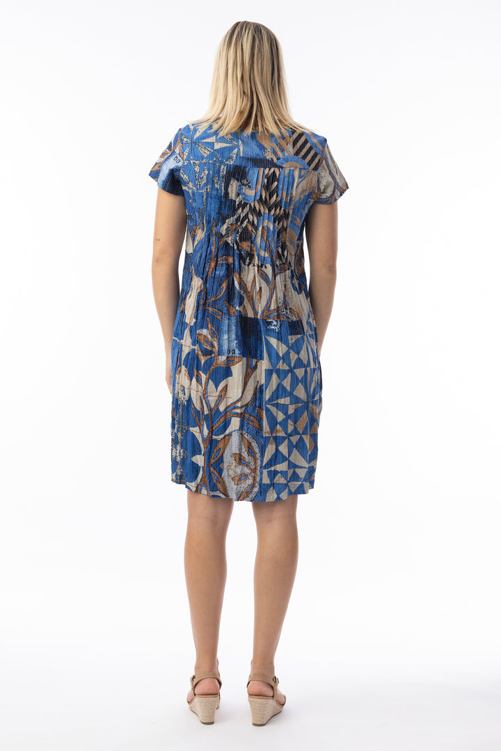 CRINKLE EASY FIT DRESS