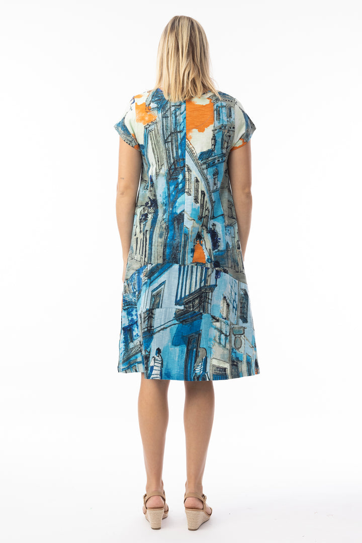 CREW FLAIR SHIFT DRESS