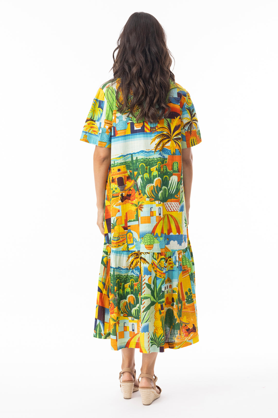 COLLAR PATCH DRESS
