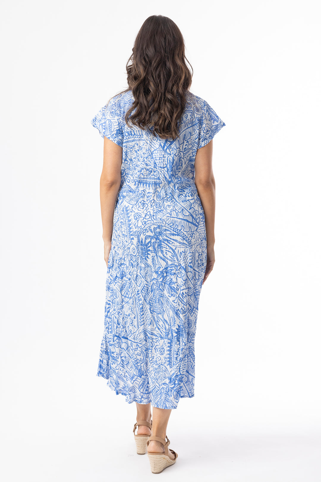 CRINKLE  POCKETS DRESS