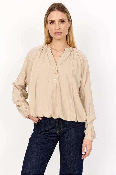 Cassiopeia Balilla blouse sand main image 1