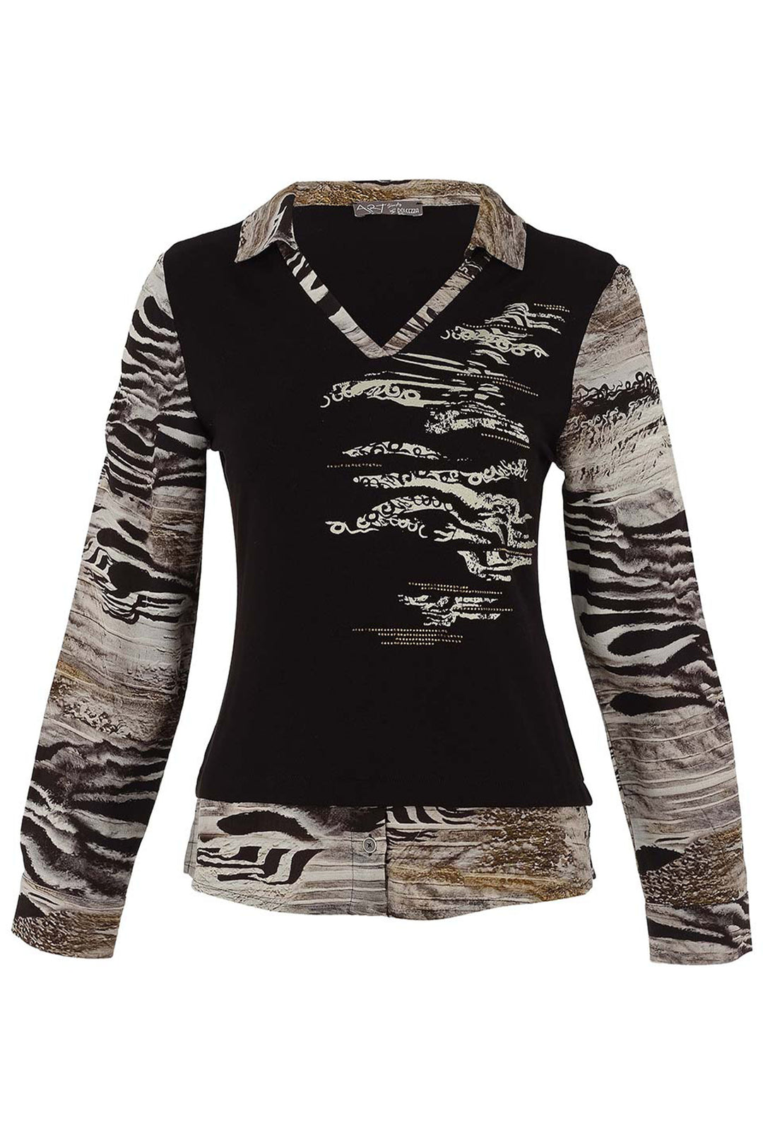 UNBALANCED FOOLER SWEATER TOP