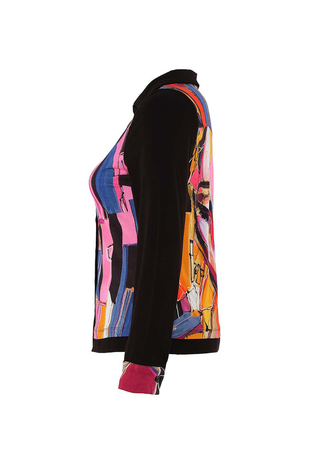 BAISTI BLOUSE WITH FACE PRINT BACK