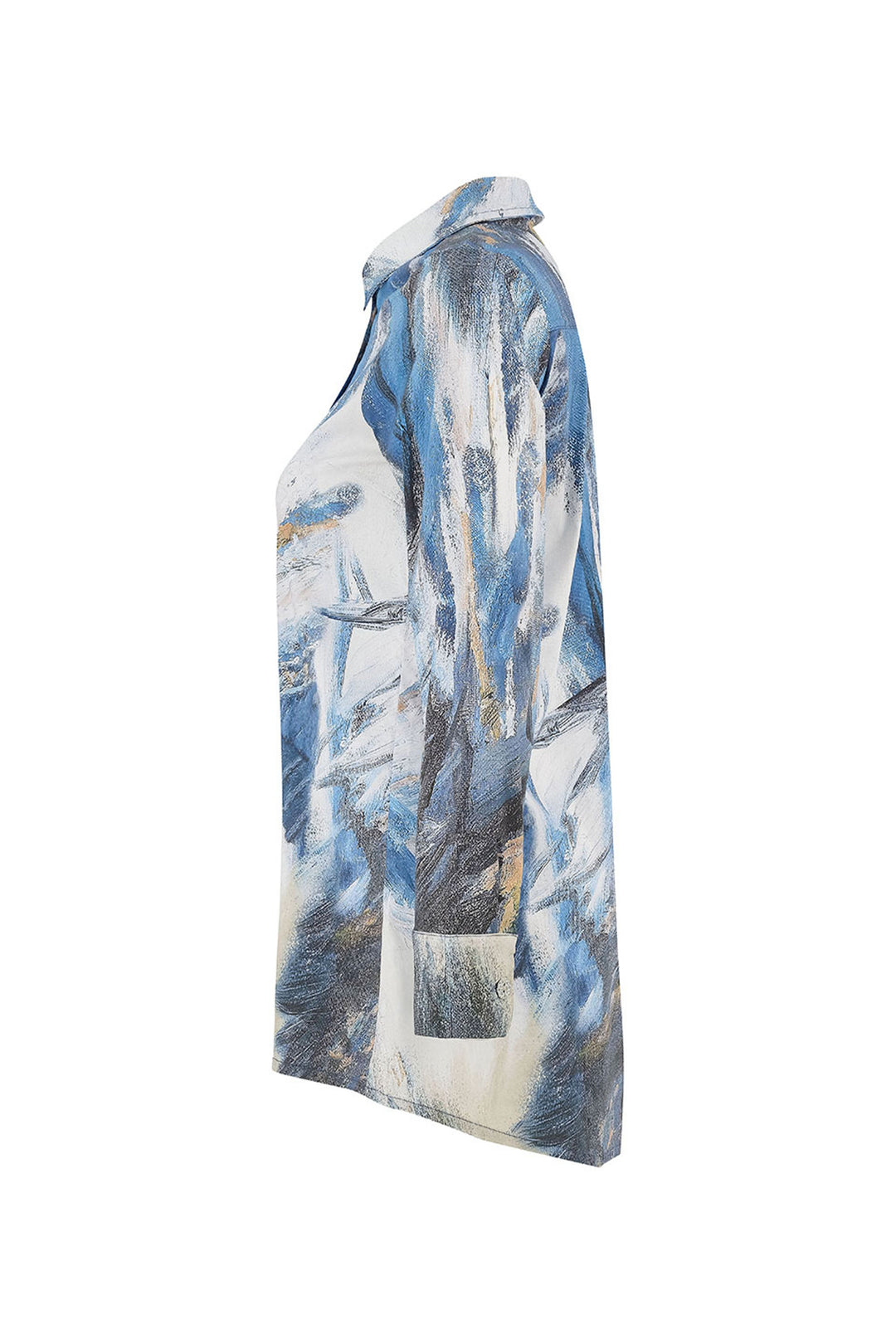 THE STORM HI LO BLOUSE