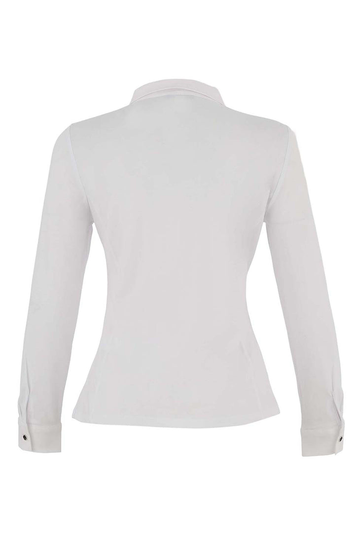 PIANO BLUES WHITE BLOUSE