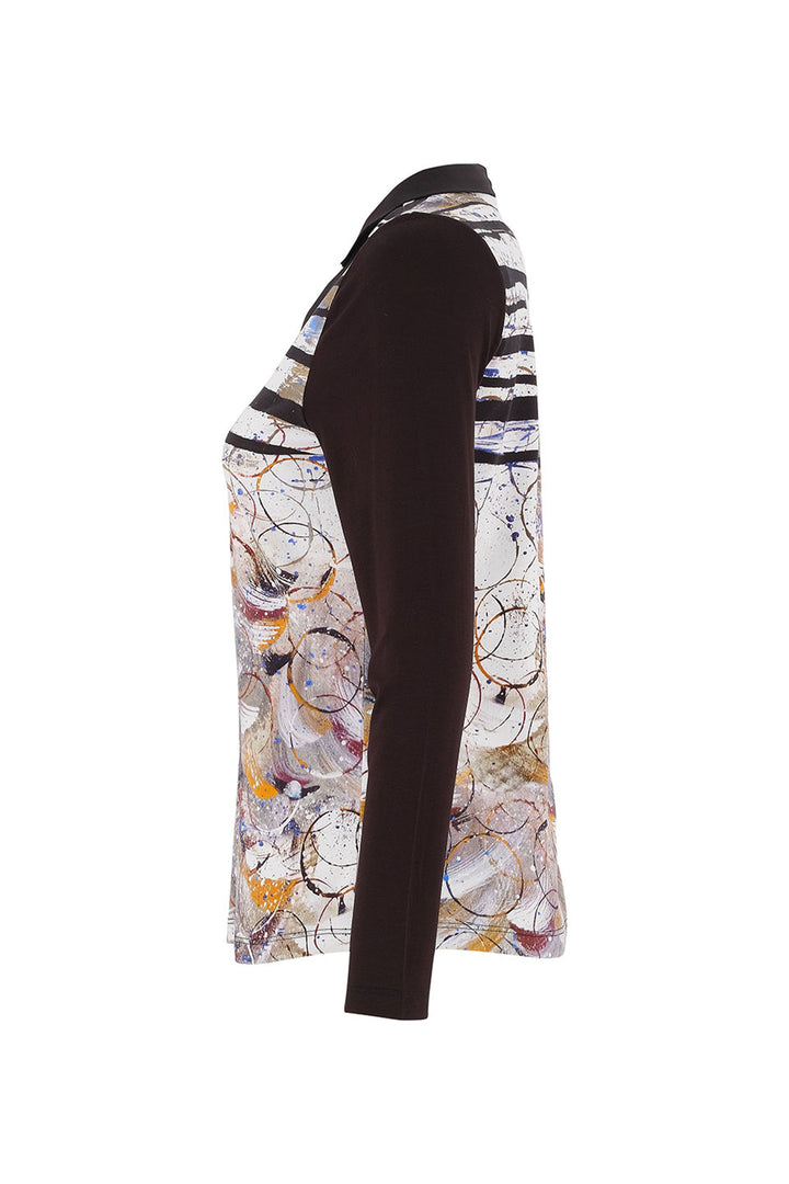 PRETEXT LS TOP WITH COLLAR