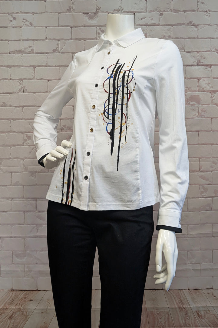 PRETEXT WHITE BLOUSE