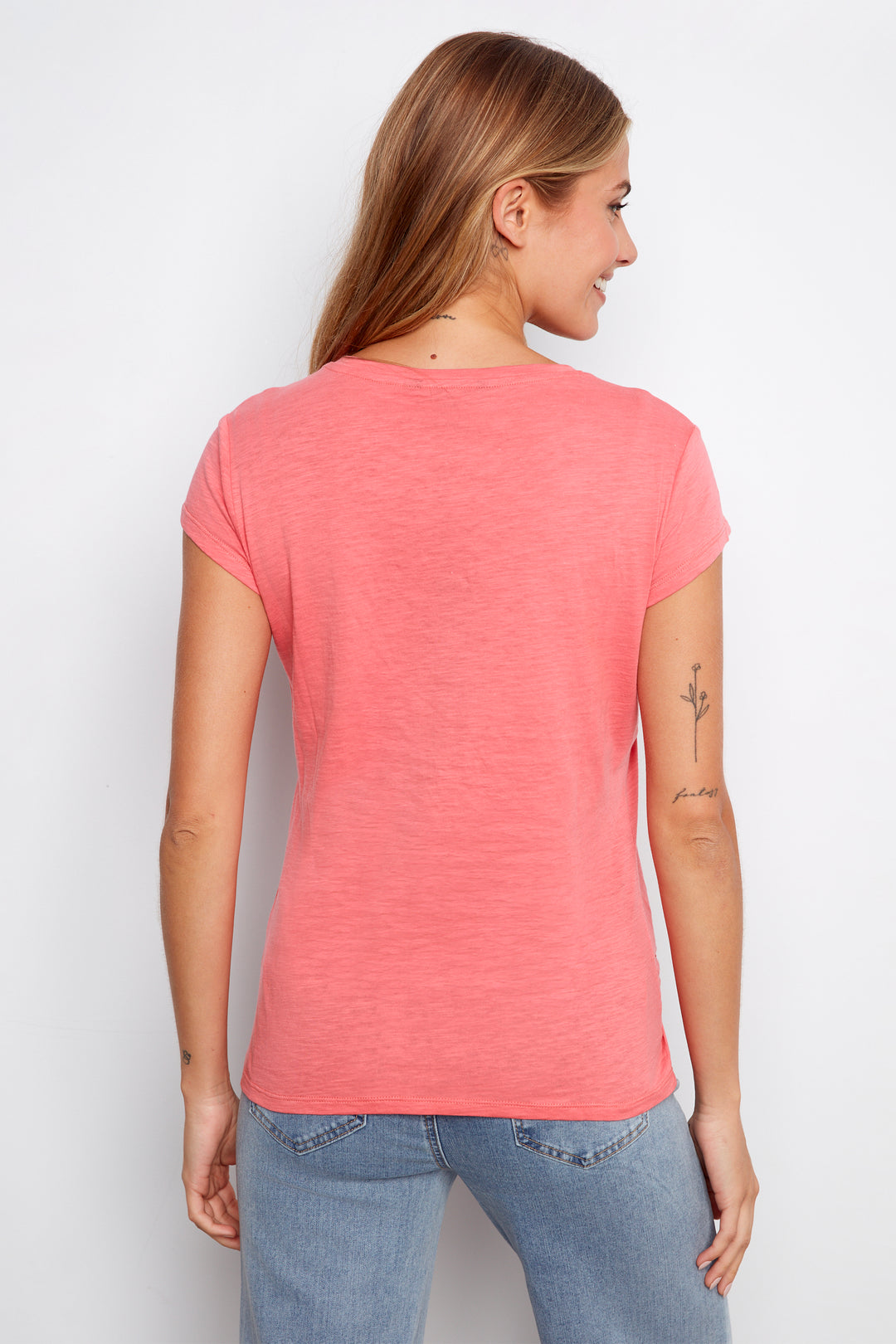 T-SHIRT WITH HEART CUT OUT