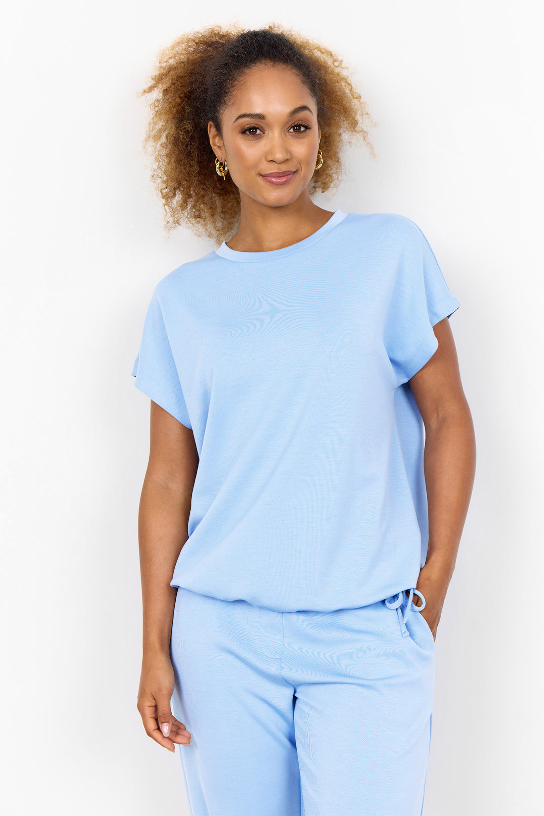 BANU DRAWSTRING WAIST TOP