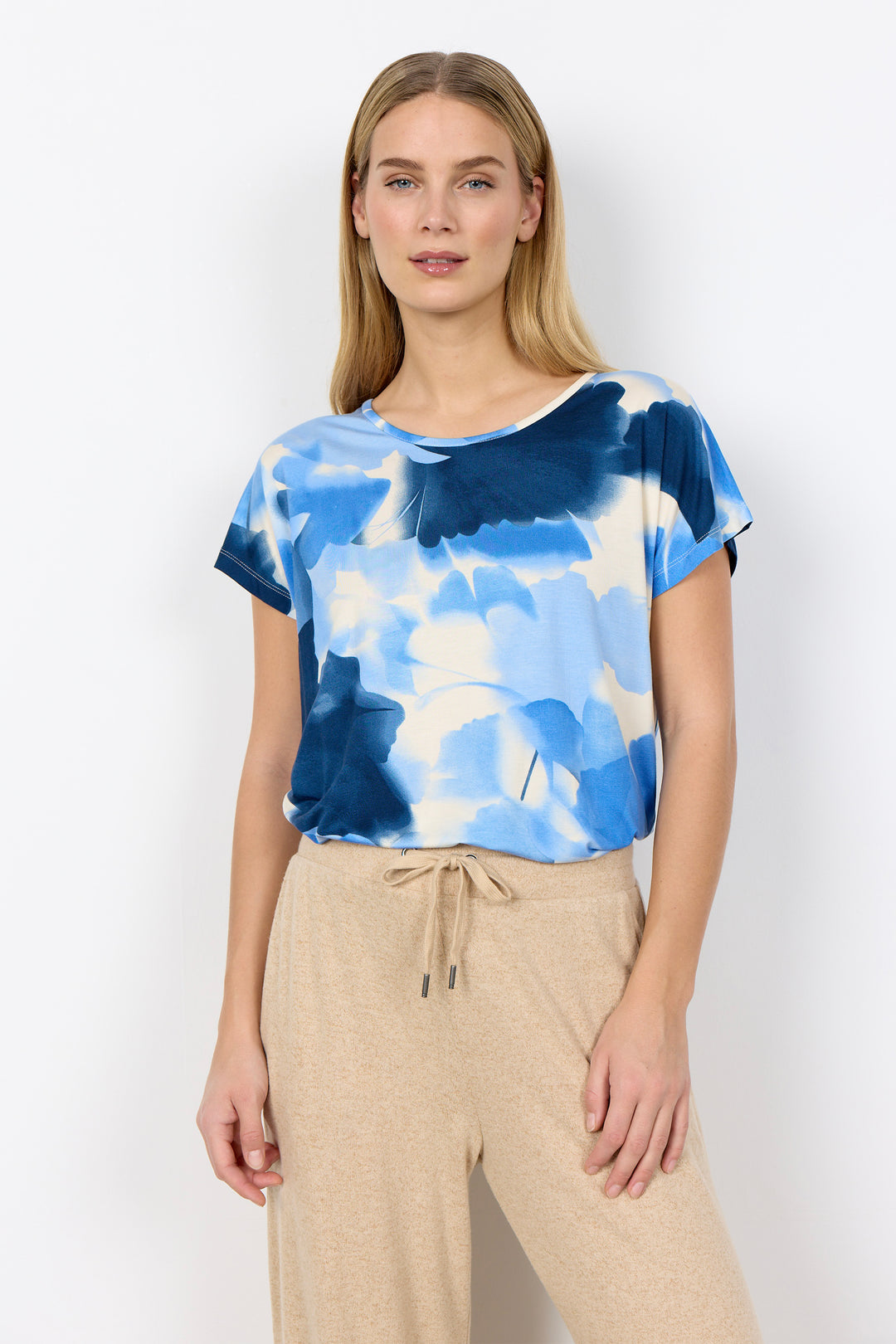 GINGKO PRINT LYOCELL TOP
