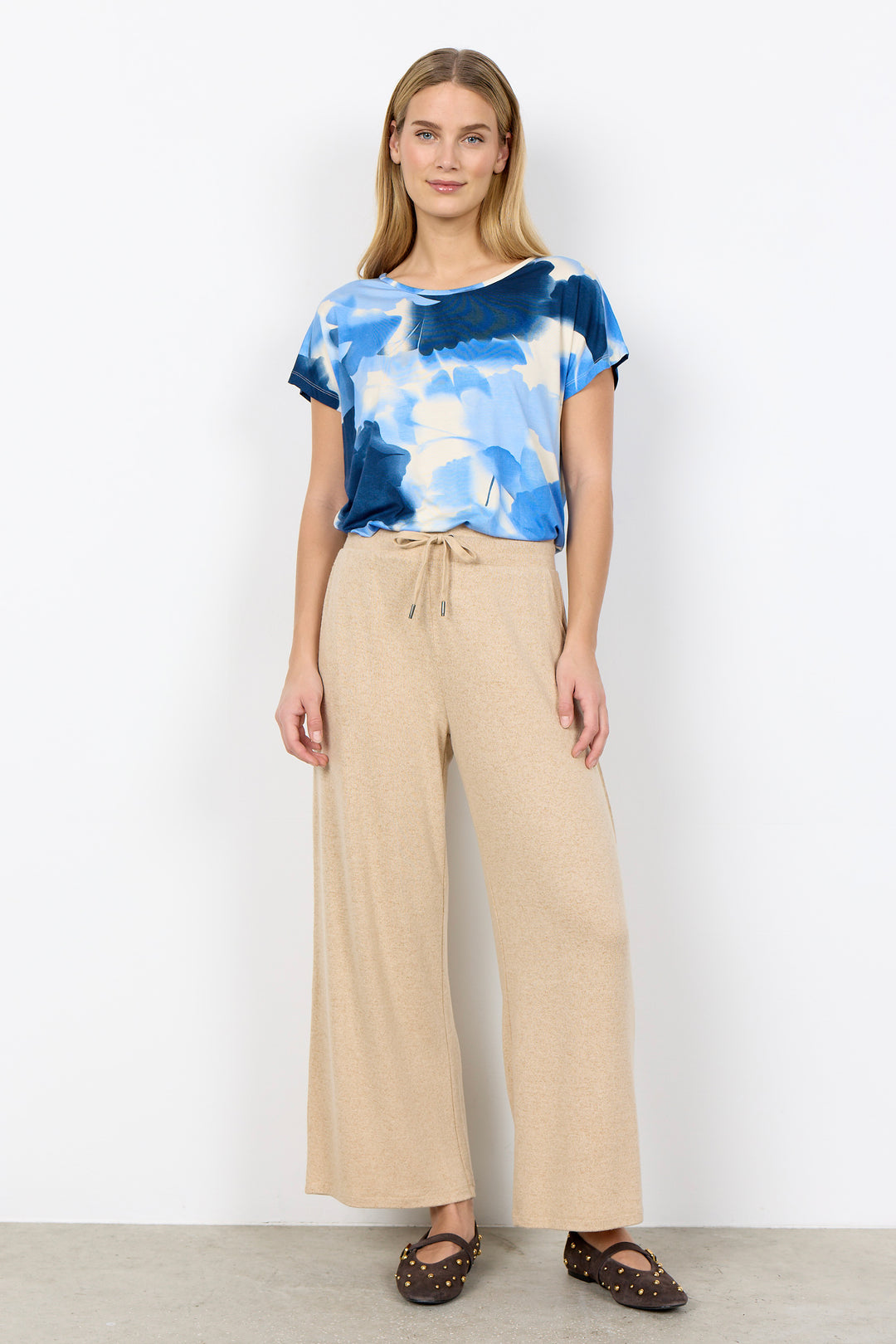 GINGKO PRINT LYOCELL TOP