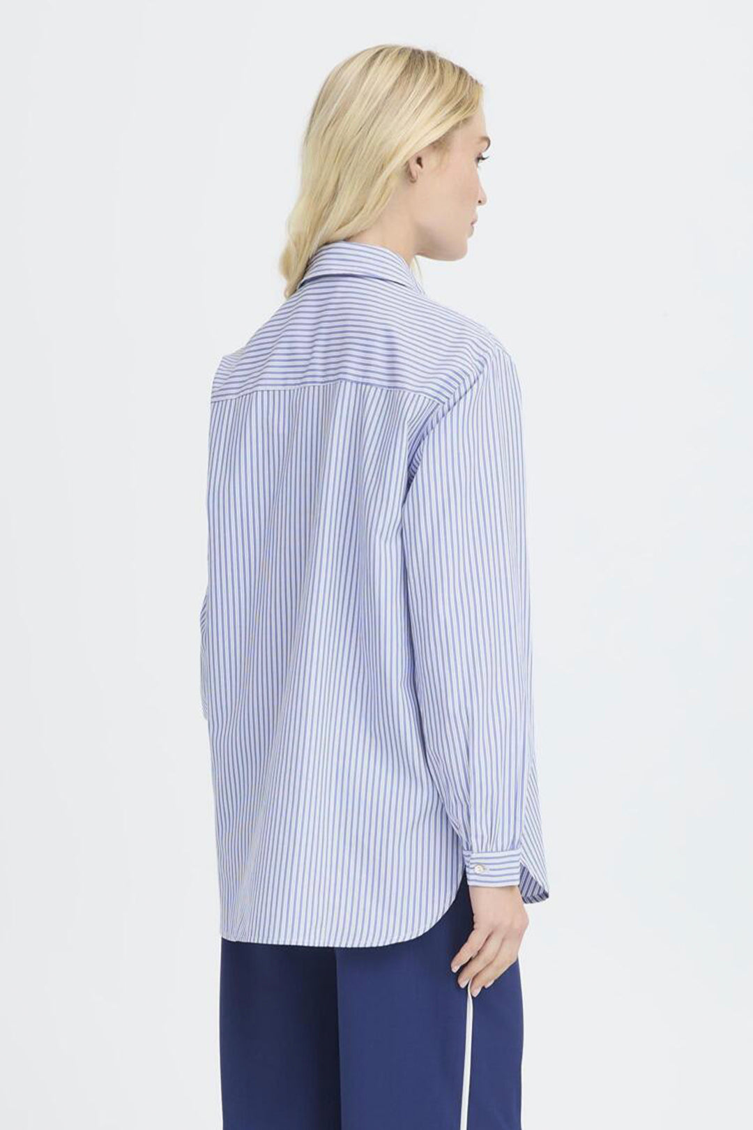 DELLA ROBBIE BLUE STRIPE SHIRT