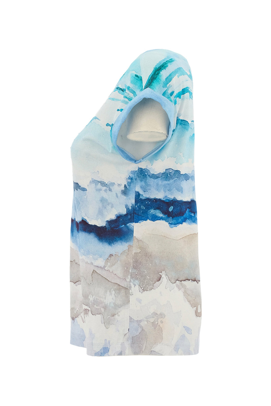 SEASCAPE CAP SLEEVE TOP