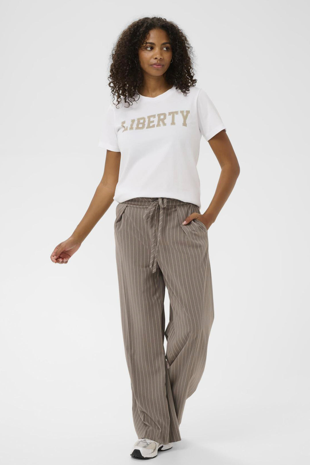 WHITE LIBERTY TEE
