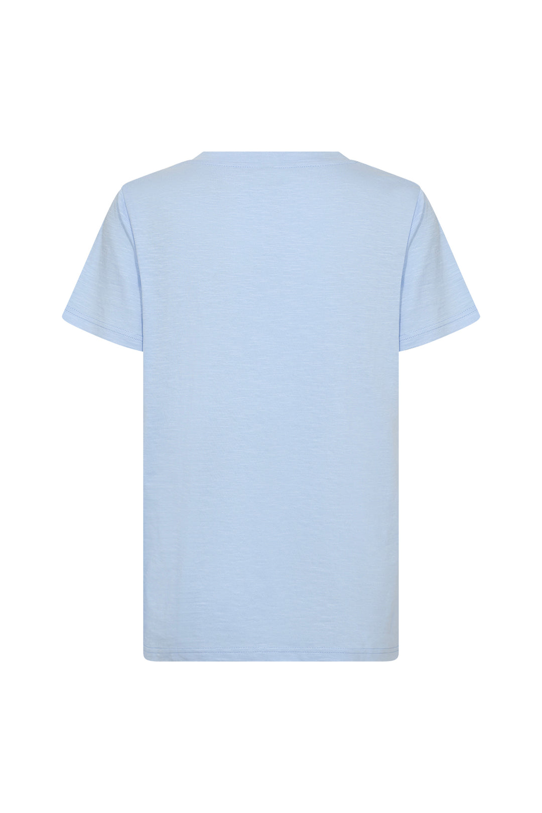 Light blue t-shirt on a white background