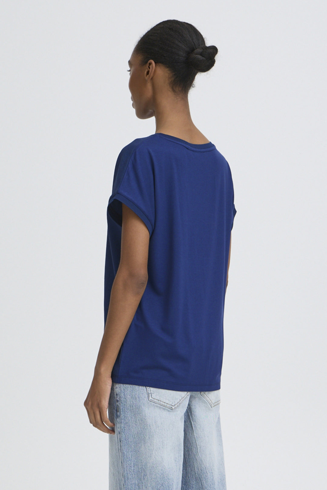 CREPE FRONT TEE