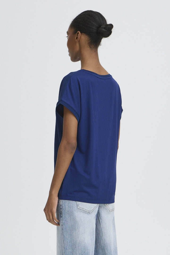 CREPE FRONT TEE