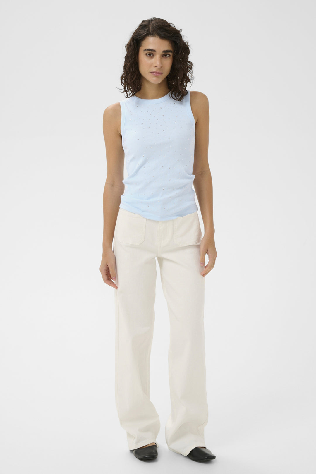 EMBELLISHED FRONT CAMISOLE