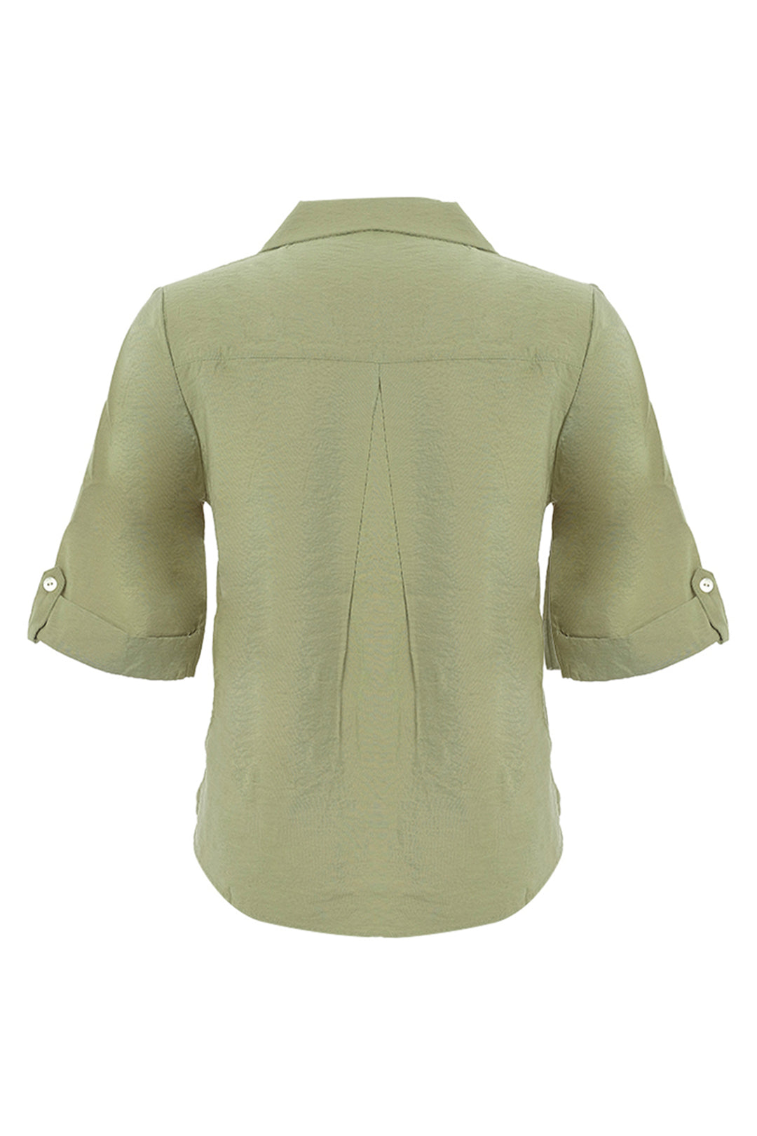 SS TAB SLEEVE BLOUSE