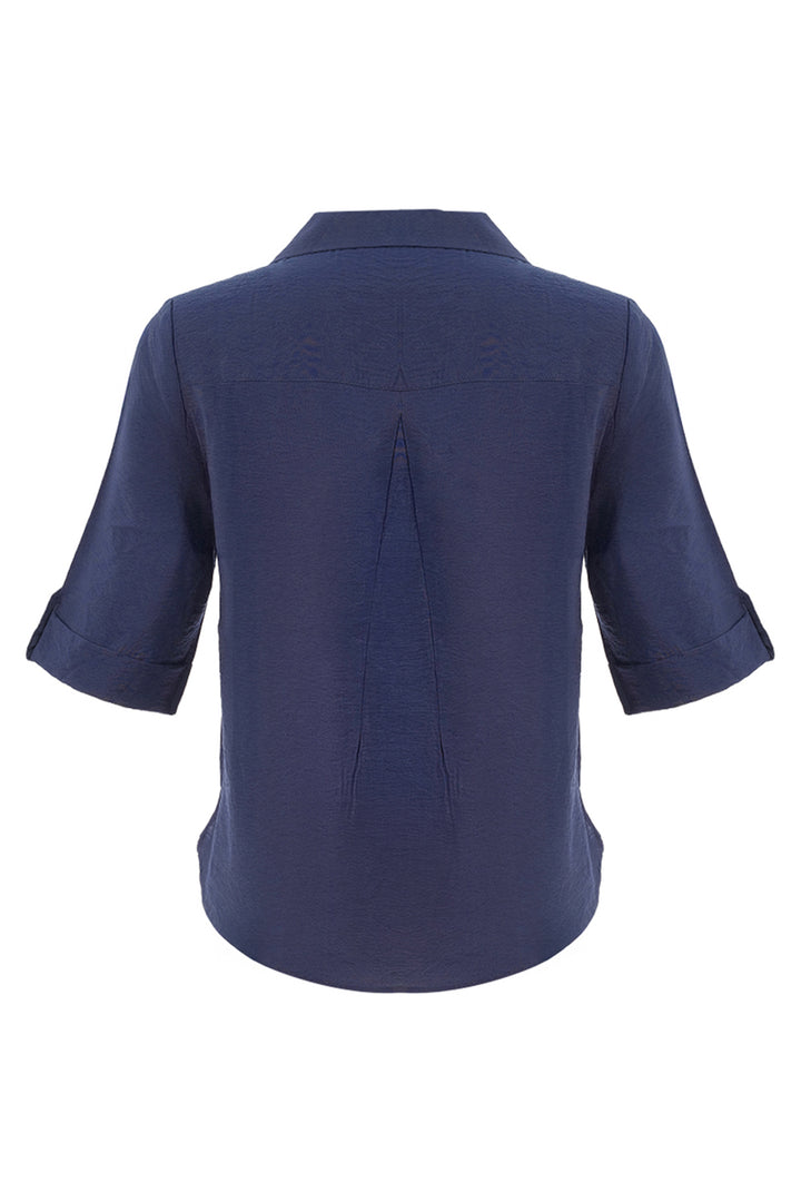 SS TAB SLEEVE BLOUSE