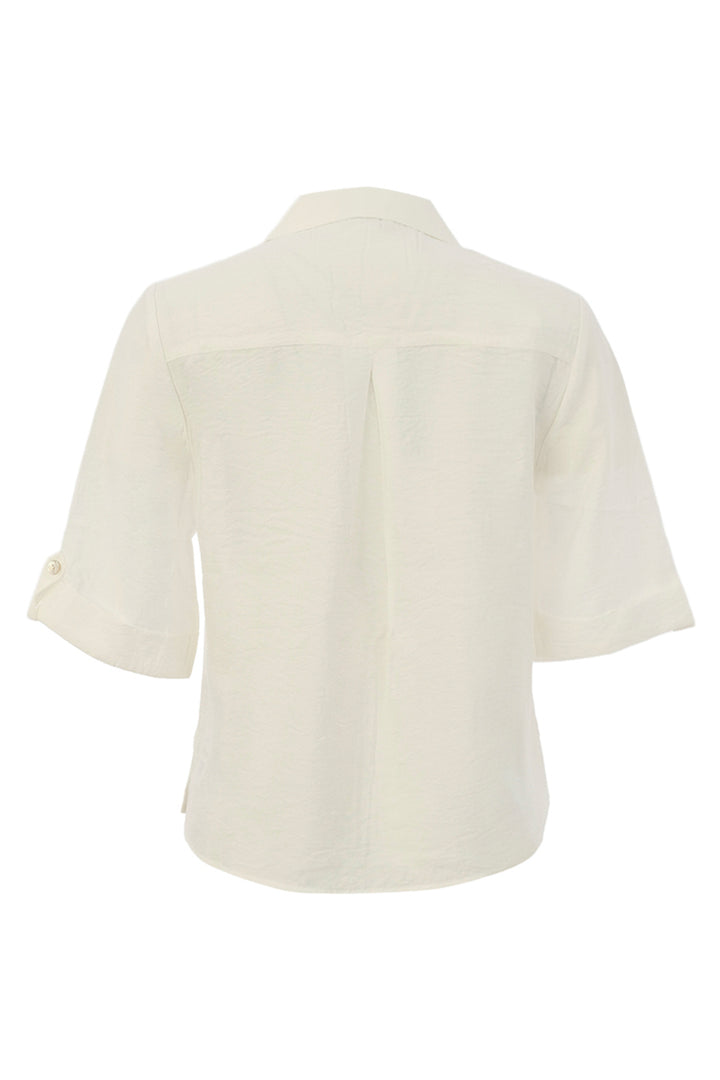 SS TAB SLEEVE BLOUSE