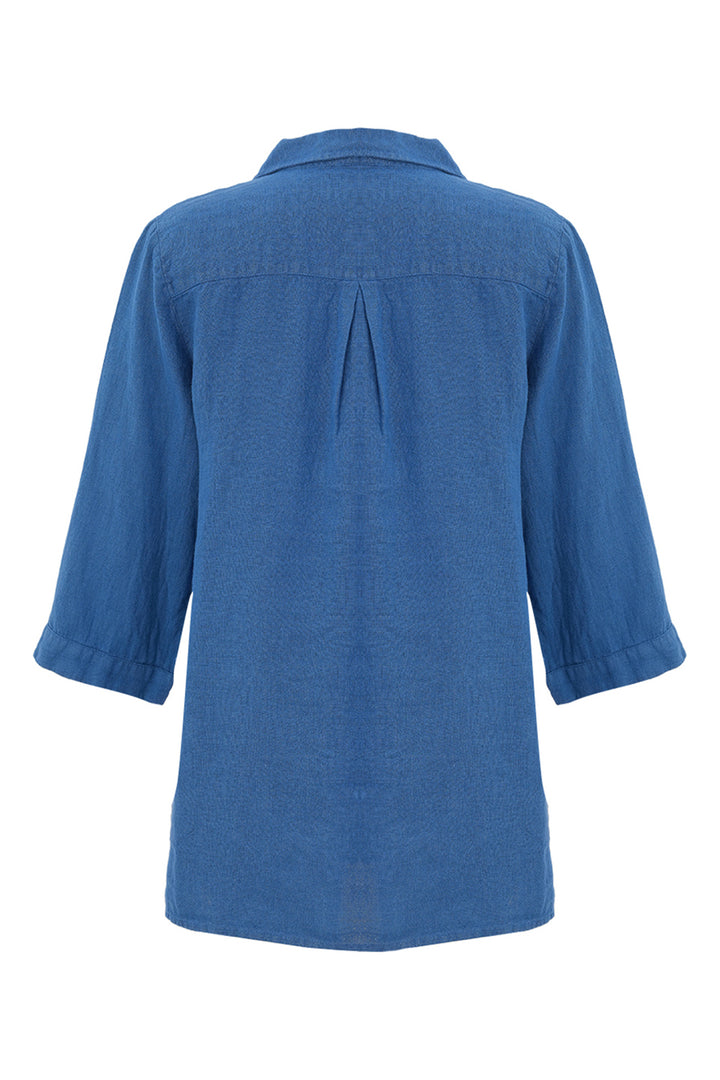 LINEN BIG SHIRT