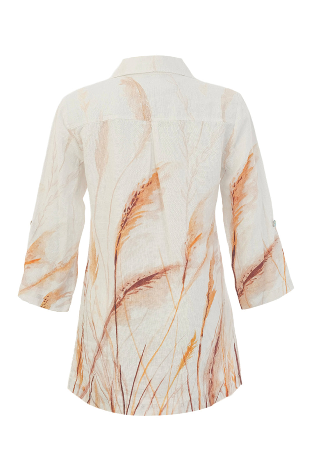 REEDS BY THE SHORE LINEN BIG SHIRT