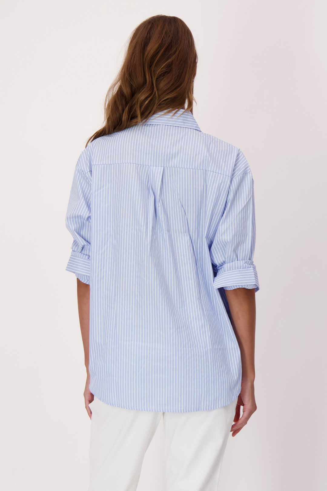 BASKETWEAVE STRIPE SHIRT