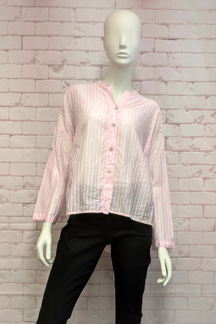 PASTEL STRIPE BLOUSE