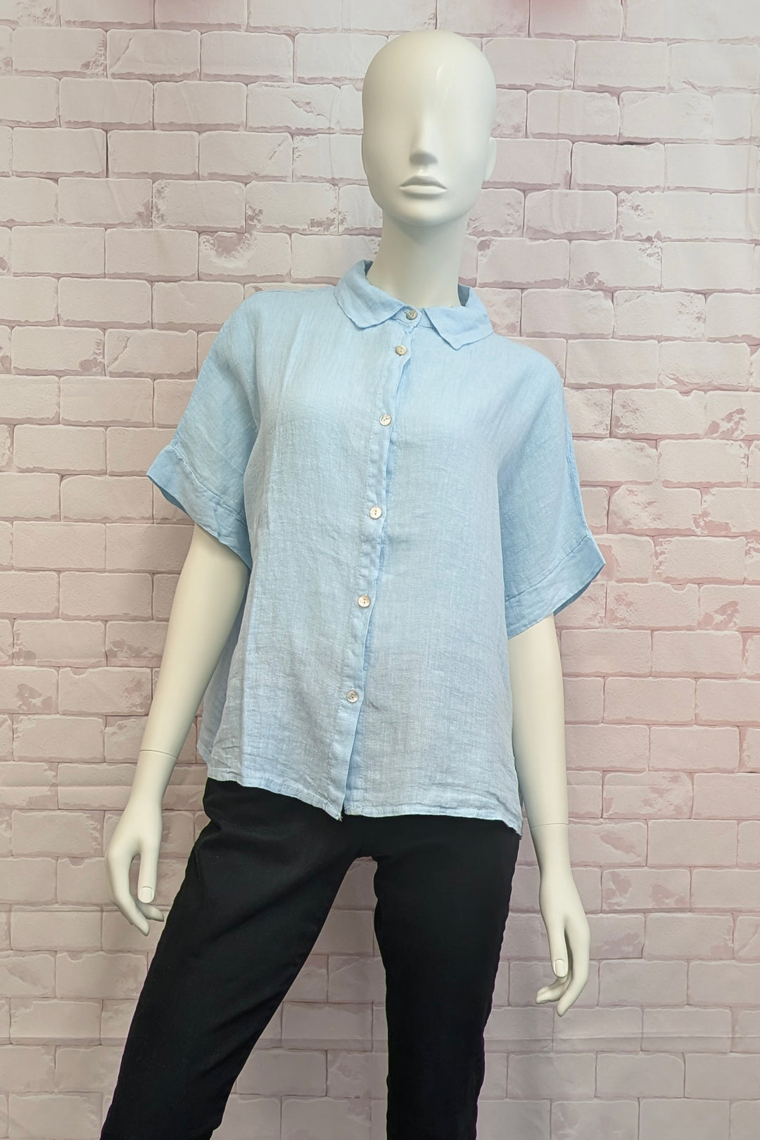 LINEN SS SHIRT