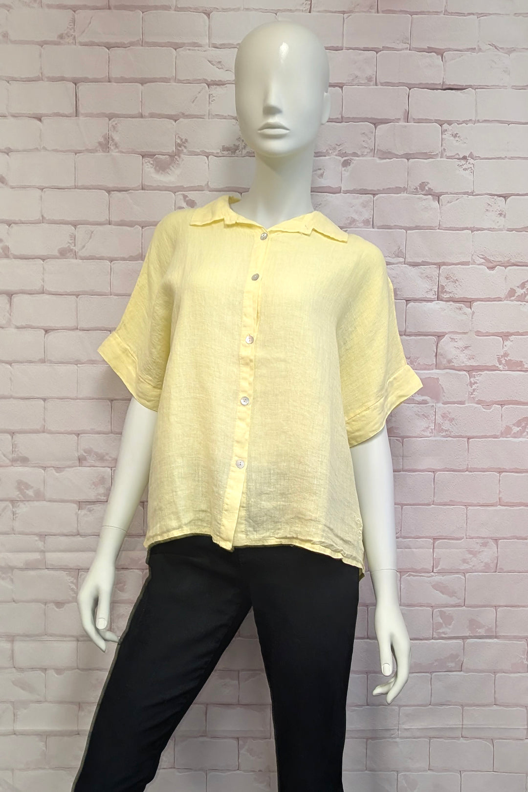 LINEN SS SHIRT