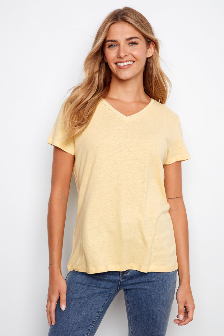 V-NECK TEE