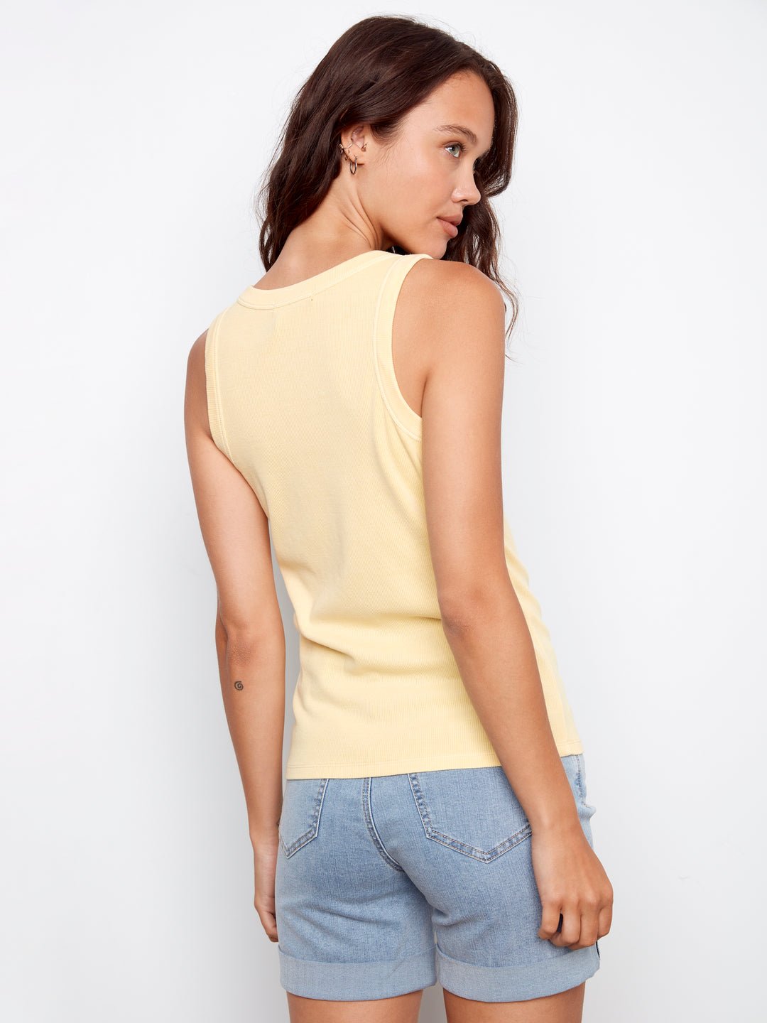 RIBBED TANK