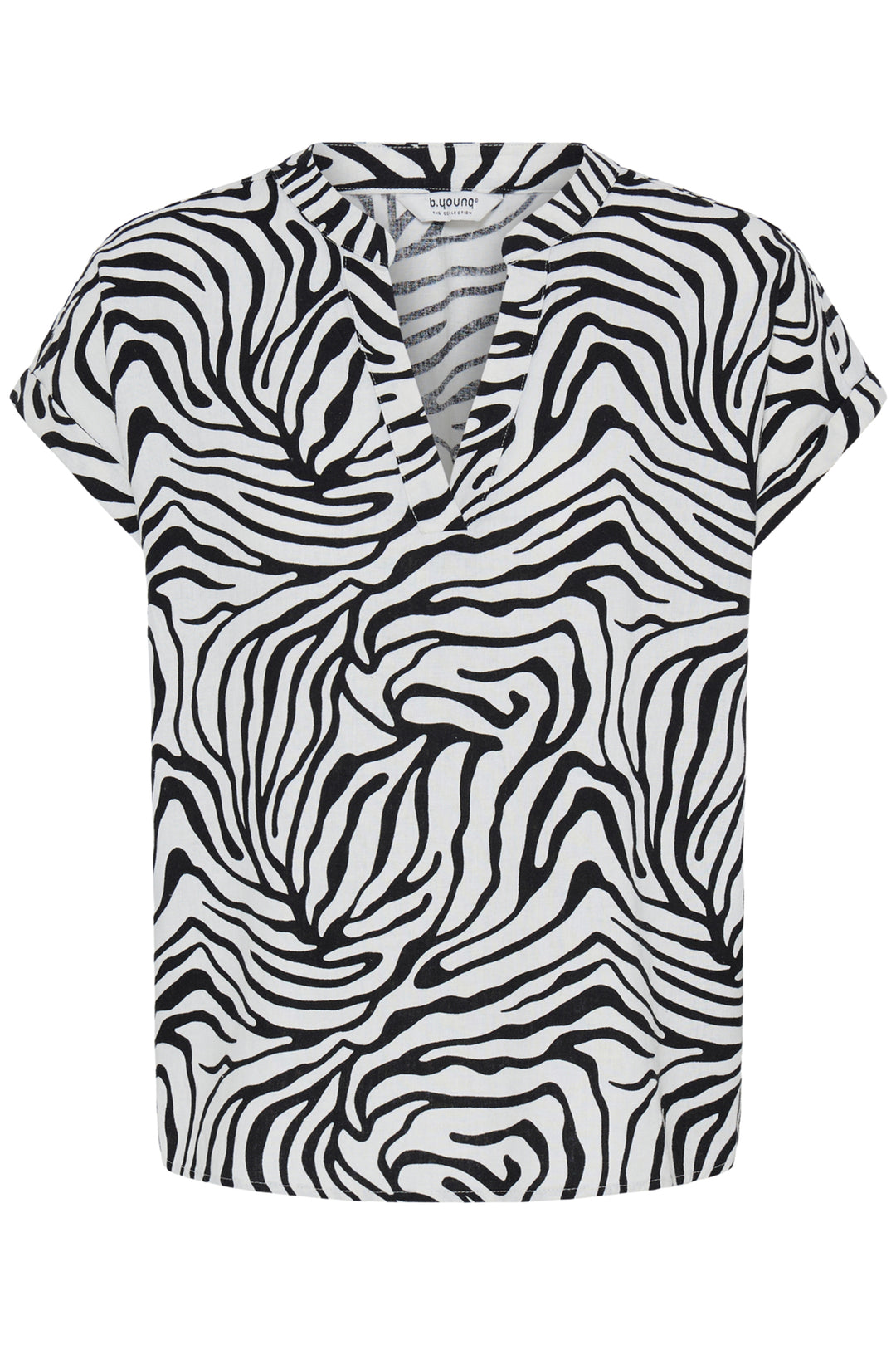 SS SPLIT NECK TOP