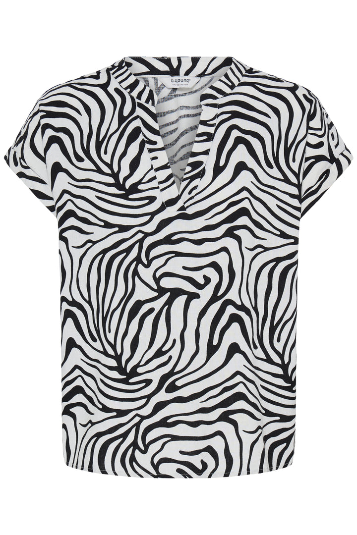 SS SPLIT NECK TOP