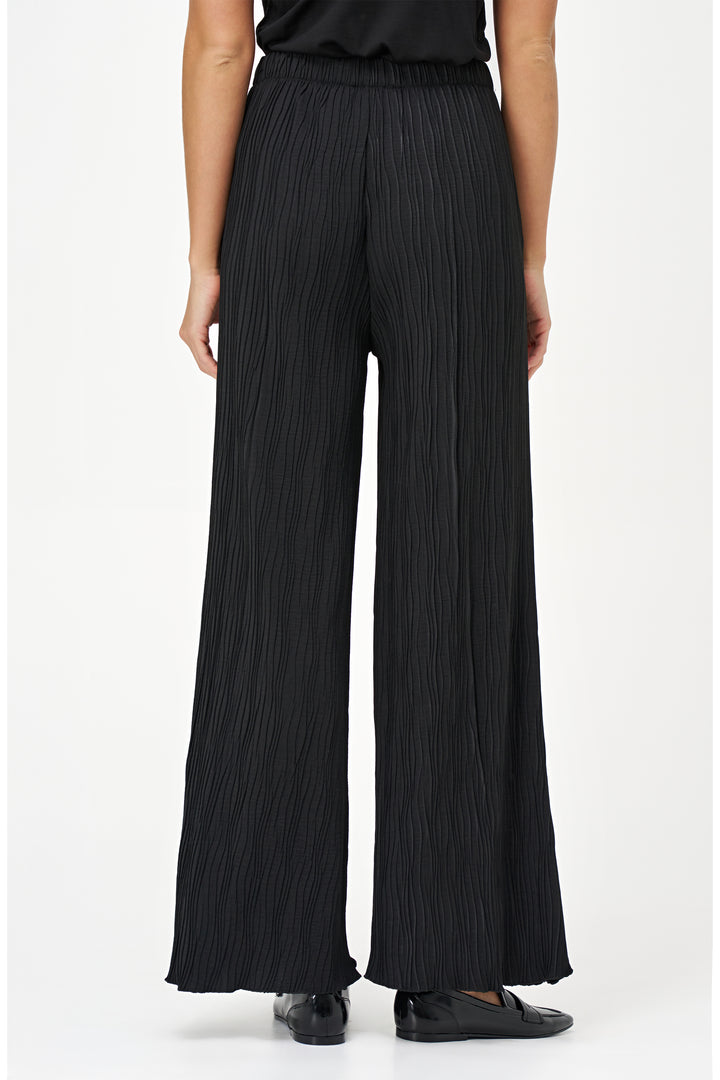 BLACK PLISSE PANT