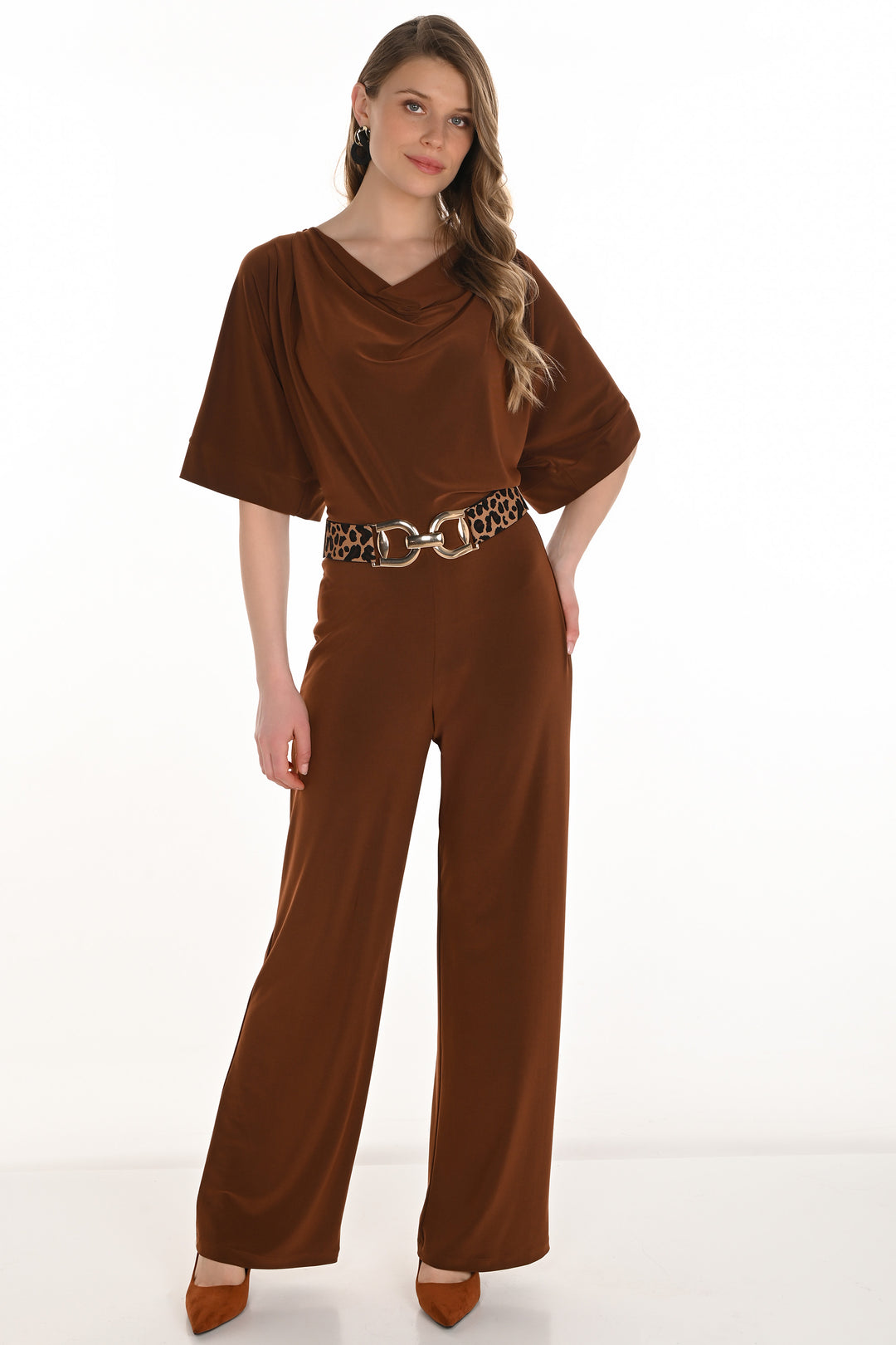 TOFFEE WIDE LEG PANT