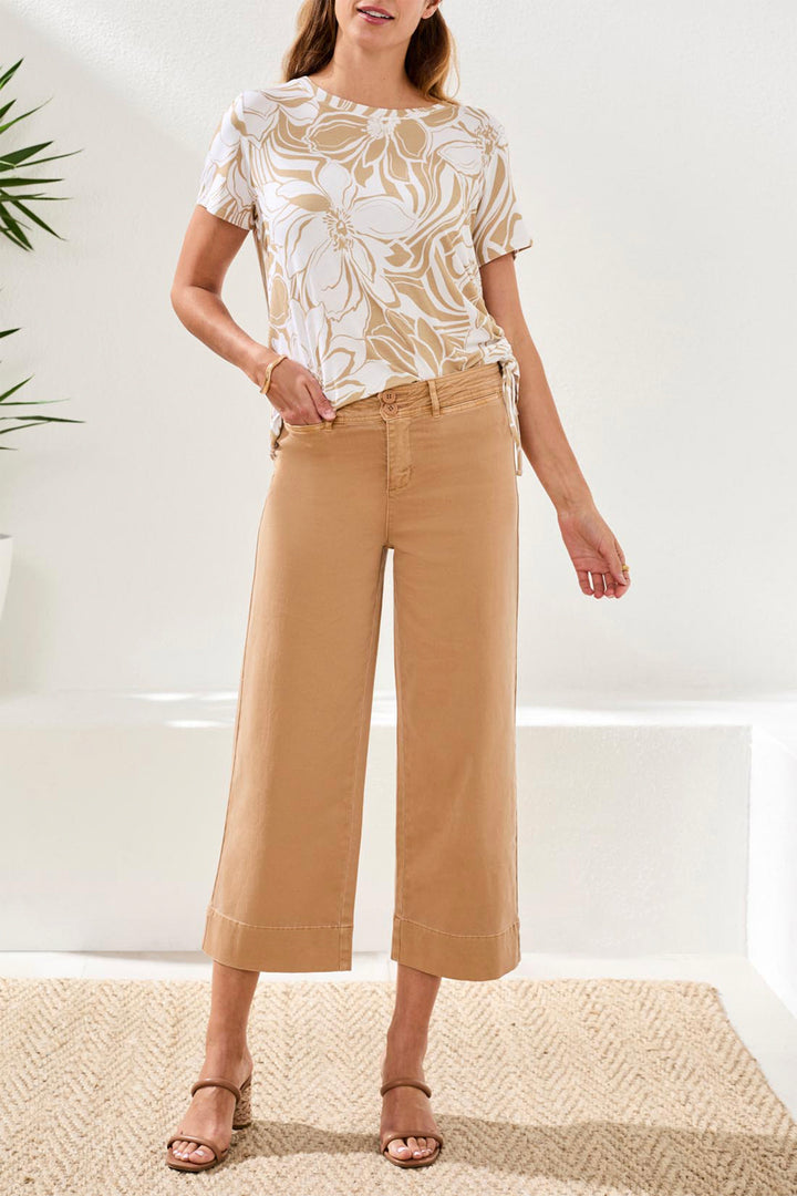 WIDE LEG CROP PANT