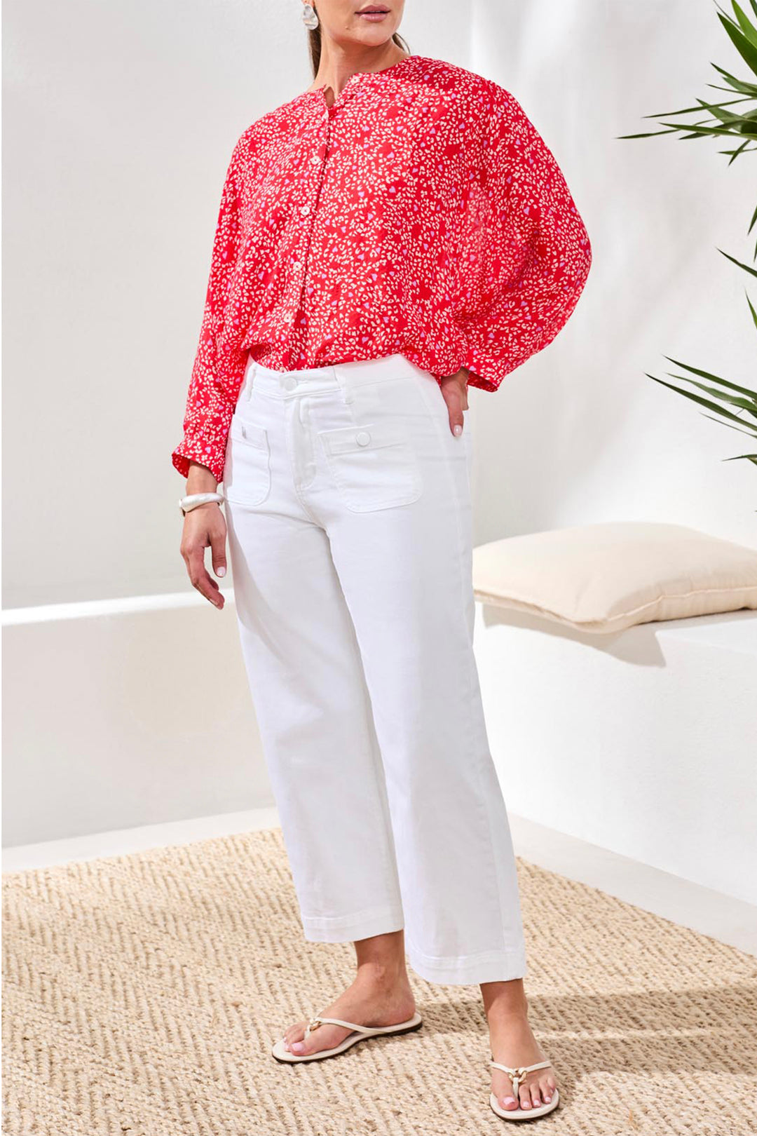 SOPHIA CROPPED PATCH POCKET JEAN