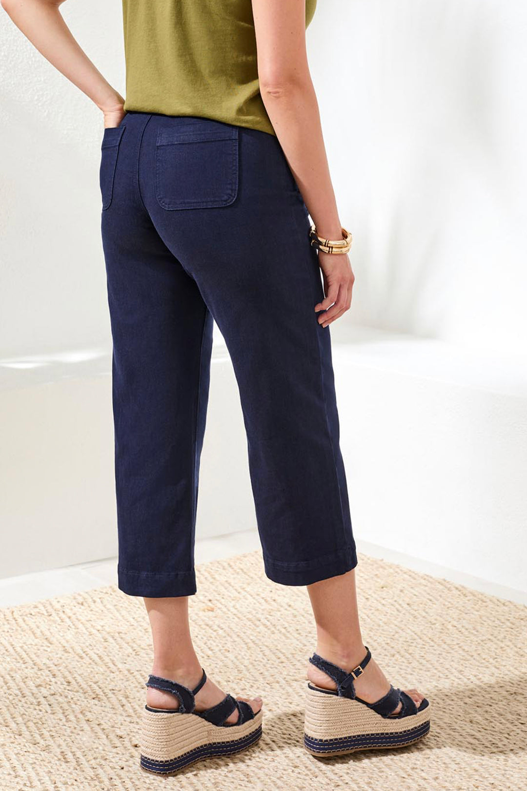 SOPHIA CROPPED PATCH POCKET JEAN
