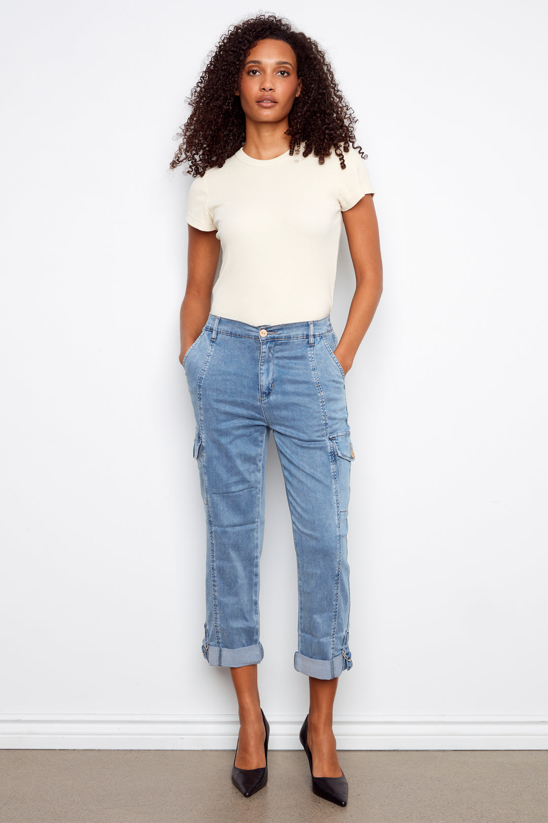 CARGO PANT WITH ADJUSTABLE HEM