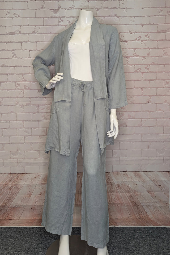 LINEN DRAWSTRING PANT