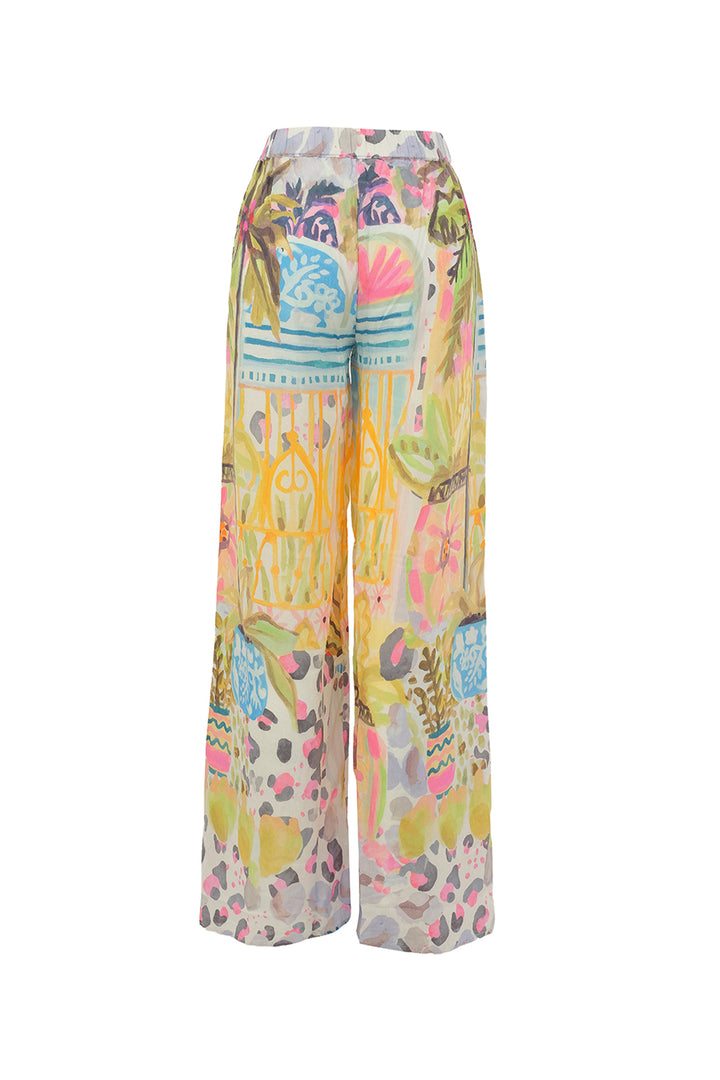 CHEETAH IN THE CITY DRAWSTRING PANT