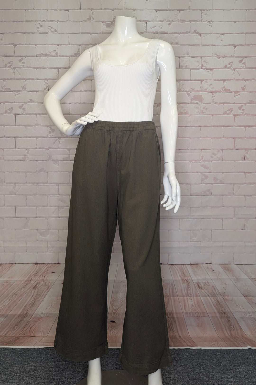 WIDE CROP PANT