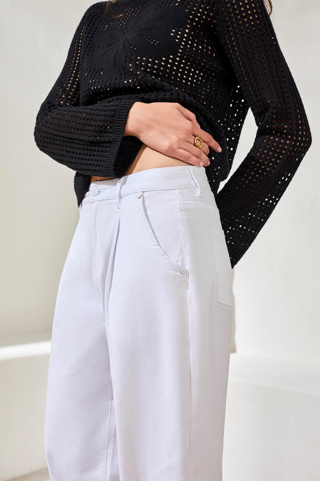 AUDREY GIRLFRIEND BARREL JEAN