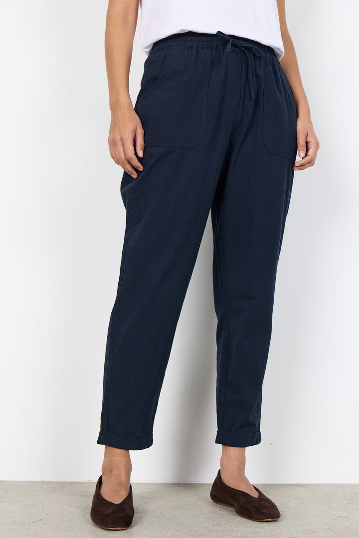 COTTON DRAWSTRING PANT